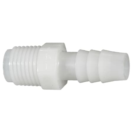 Midwest Fastener 3/8" x 1/4MIP Nylon Plastic Hose Barbs 8PK 66488